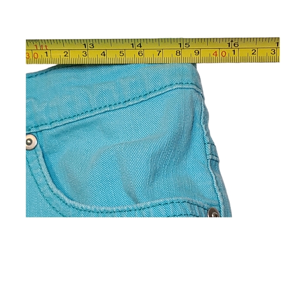 Petite Jeans Kim Rogers Straight Leg Women's 8P Blue 5-Pocket Cotton Blend - Picture 9 of 9